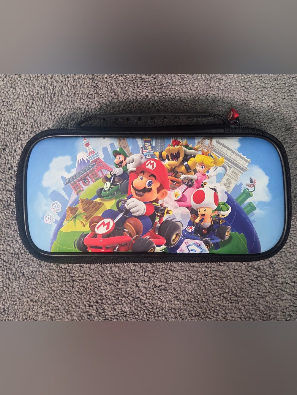 Nintendo Switch Mario Kart Themed Portable Game Case